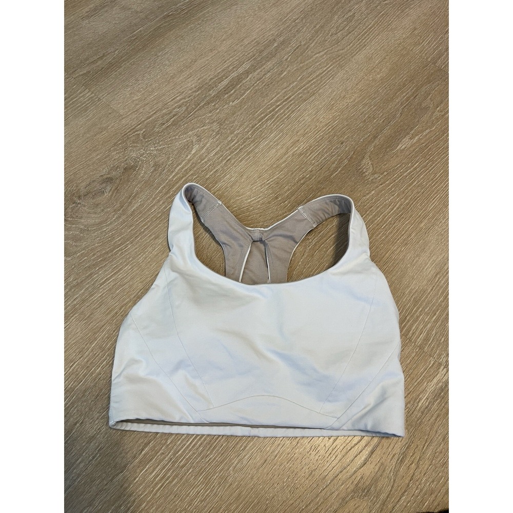 lululemon White sports bra 6 H21